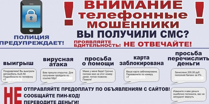 Памятки для на населения по телефонному мошенничеству.